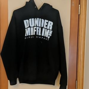 Dunder Mifflin Paper Company Hoodie Size Large